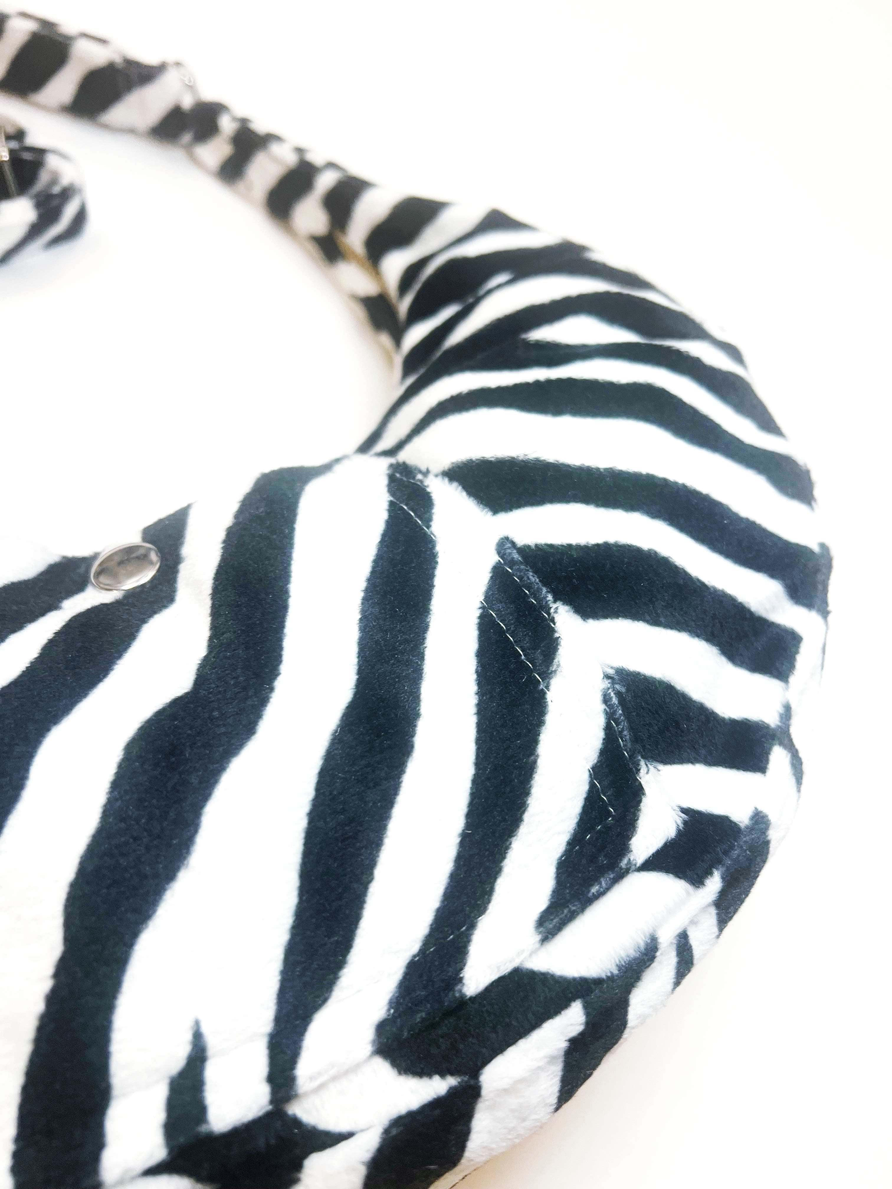 Zebra Hobo Bag